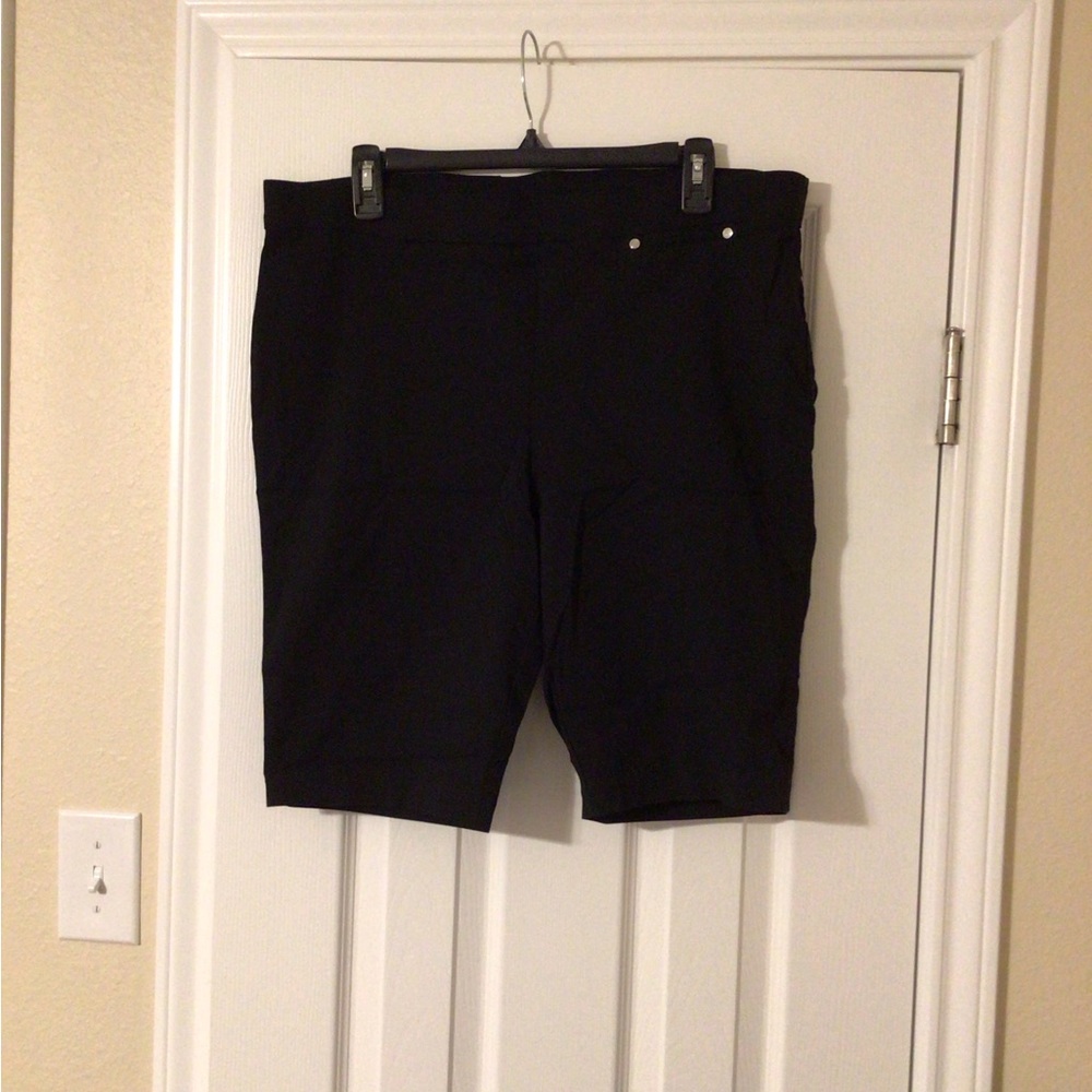 Rafaella Bermuda Stretch Shorts